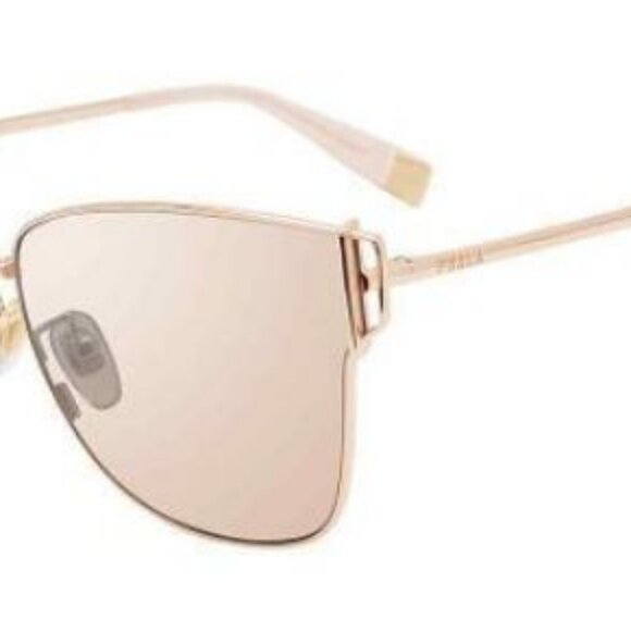 Furla SFU464 Gold 58mm Sunglasses 5M3 - Picture 4 of 6